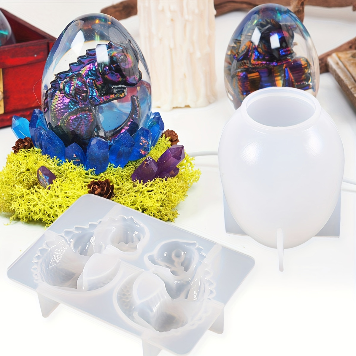 Candle Making Kits - Moules à œufs de Dragon en